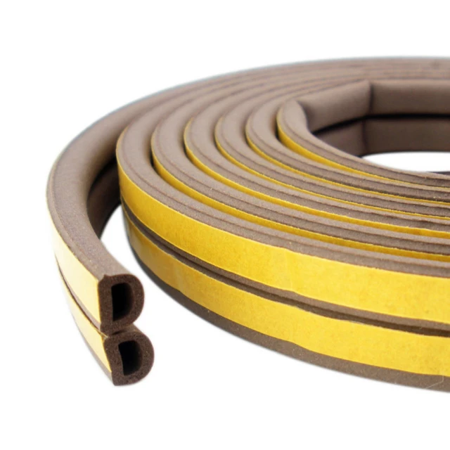 DJ004 D型隔音條 6mmX18mm（背膠-3米售）雙條式防撞條(d型門縫條 D型氣密條 半圓泡綿條 D型條) 價格比較,價格查詢,歷史價格詳細信息