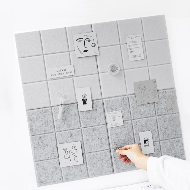 毛氈板墻貼幼兒園軟木板墻面裝飾展示背景客廳臥室書桌護墻美化 歷史價格詳細信息