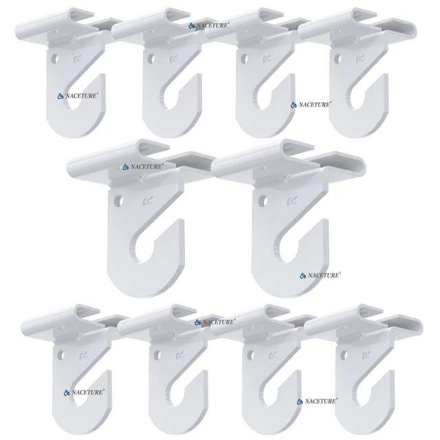 【NACETURE】台製-無痕 塑膠掛勾 輕鋼架天花板掛勾 免鑽掛勾 透明掛勾 免釘-10入/組 歷史價格詳細信息