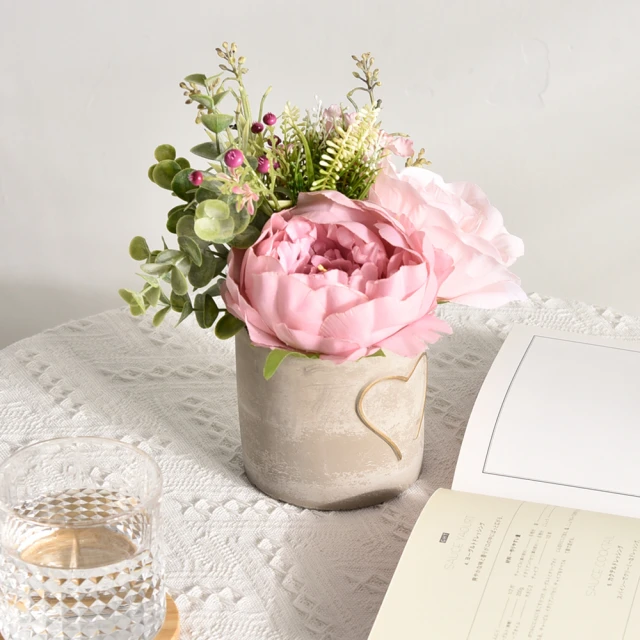 【Meric Garden】現代創意手工拉絲藝術裝飾陶瓷花瓶/花器_M 歷史價格詳細信息