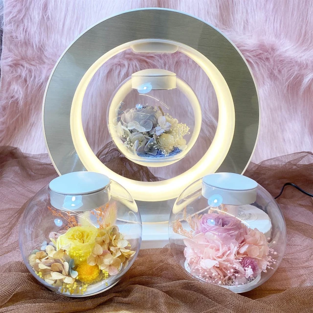 【OSTARA FLORIST 奧斯塔拉花藝】愛情樹永生花罩盅(永生花材、不凋玫瑰、永生配材) 歷史價格詳細信息