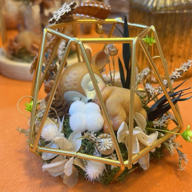 【OSTARA FLORIST 奧斯塔拉花藝】愛情樹永生花罩盅(永生花材、不凋玫瑰、永生配材) 歷史價格詳細信息