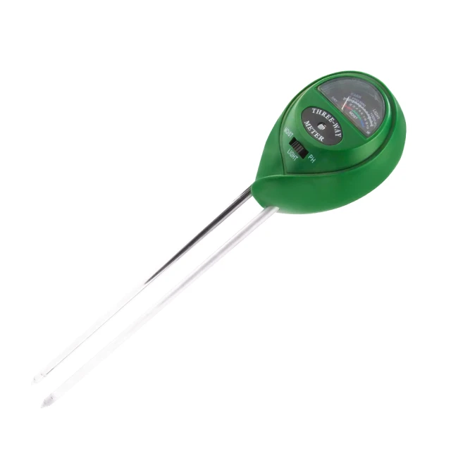 土壤濕度檢測儀植物缺水提醒儀花園園藝土壤水分測定儀器閃燈提示功能方便快捷發貨帶電池 歷史價格詳細信息