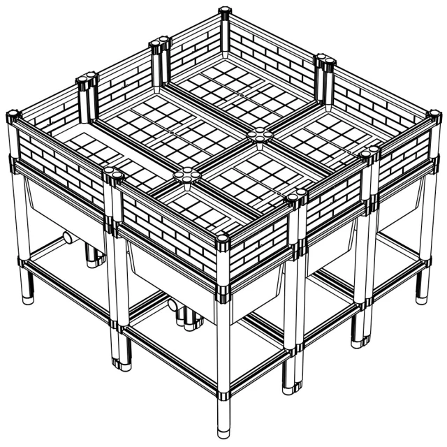 田園樂 育材六箱防蟲網 附接桿及拉鍊(90*90種植箱用) 歷史價格詳細信息