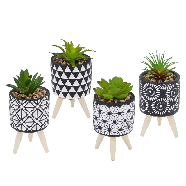 【YU Living】錐形陶瓷小花盆 (3色任選) 歷史價格詳細信息