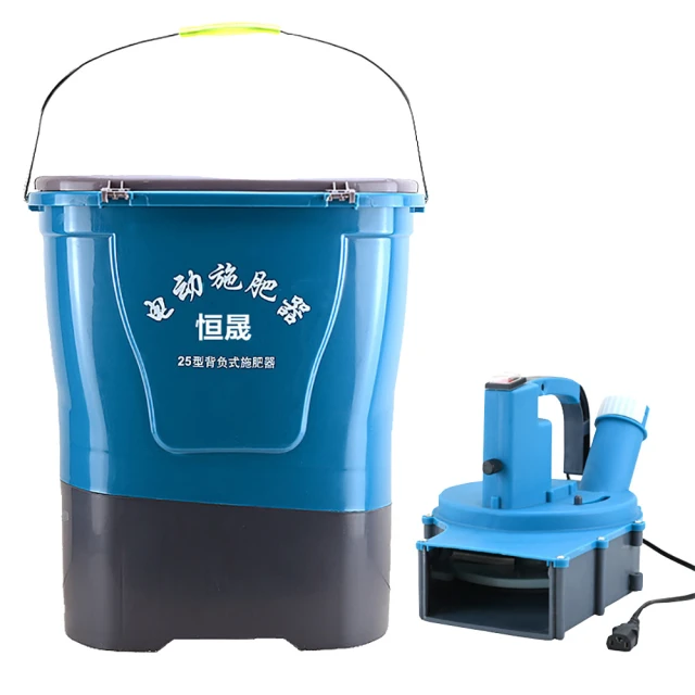背負式電動施肥器充電多功能撒化肥撒肥料機灑播種機投餌農用-沐陽家居 歷史價格詳細信息