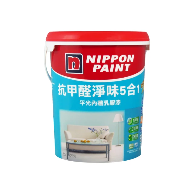【立邦】淨味5合1 平光內牆乳膠漆（1公升裝）(內牆漆／電腦調色漆) 歷史價格詳細信息