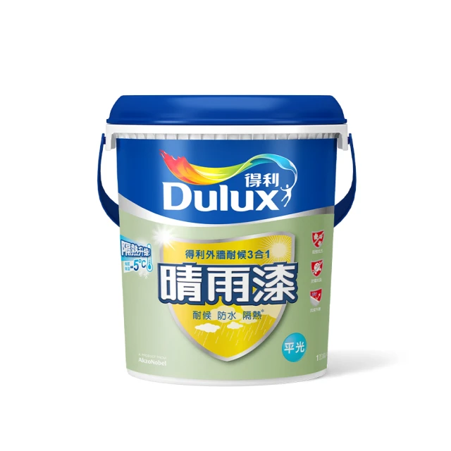 【得利官方旗艦店】A918 外牆耐候3合1晴雨漆 平光（5加侖裝）(防水漆 隔熱漆) 歷史價格詳細信息