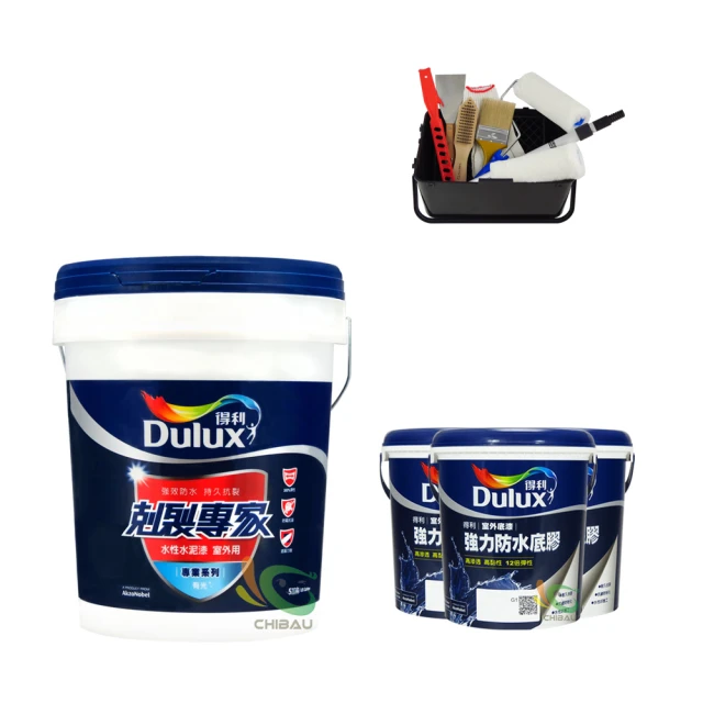 【得利】《20坪屋頂防水》倍剋漏專業套裝(屋頂防水漆組合) 歷史價格詳細信息