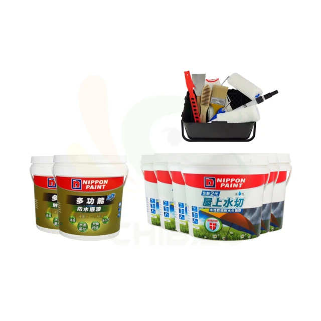 【立邦】組合  屋得保半光外牆漆 米黃 二桶 5L 送牆面衛士通用底漆 一桶 5 歷史價格詳細信息