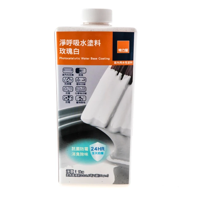 【特力屋】淨呼吸水塗料 精品藍 1kg 抗病毒/抗菌/防霉 歷史價格詳細信息