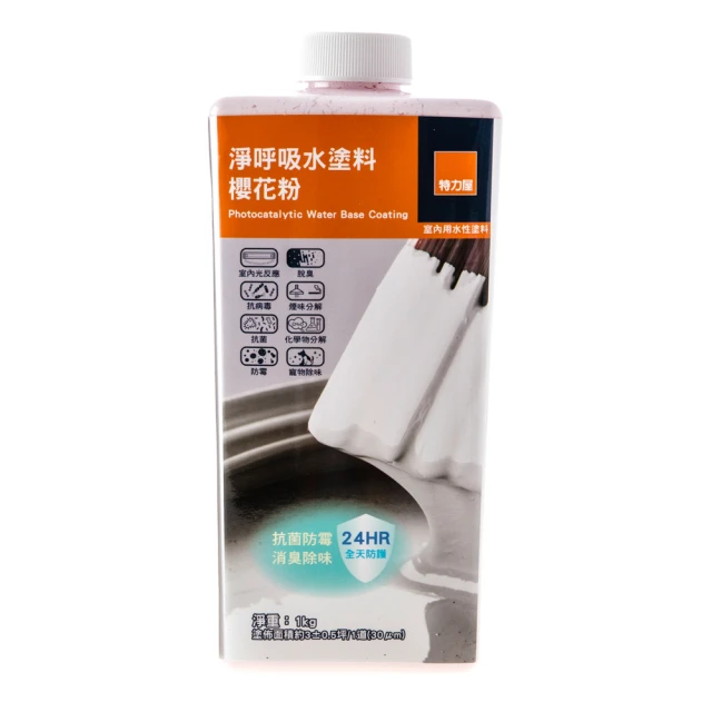【特力屋】淨呼吸水塗料 精品藍 1kg 抗病毒/抗菌/防霉 歷史價格詳細信息