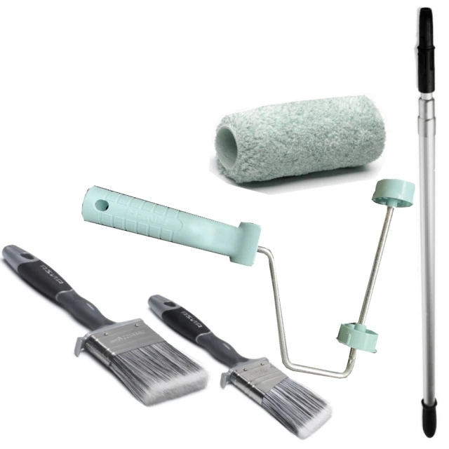 滾筒油漆刷組【6件組】(適用各種牆面/填充式設計/三種刷頭) 歷史價格詳細信息