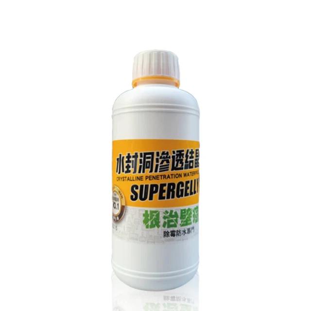 SUPERGELLY水封洞防水滲透壁癌結晶液500mlX4罐 歷史價格詳細信息