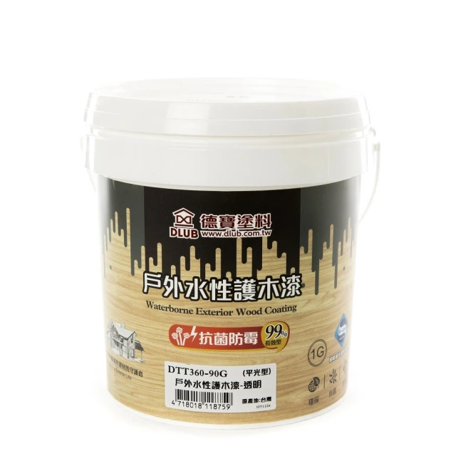 【特力屋】德寶 水性戶外護木漆 透明亮光 1L 歷史價格詳細信息