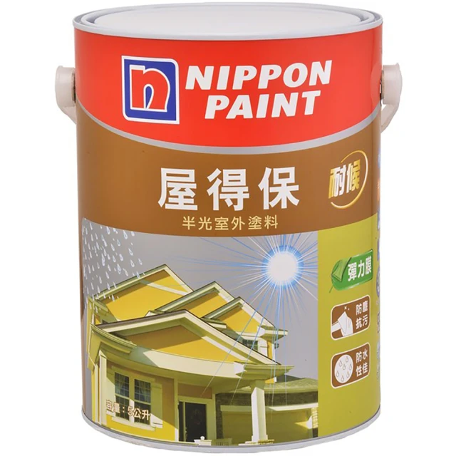 【立邦】屋得保半光室外塗料（1公升裝）｜漆寶 歷史價格詳細信息