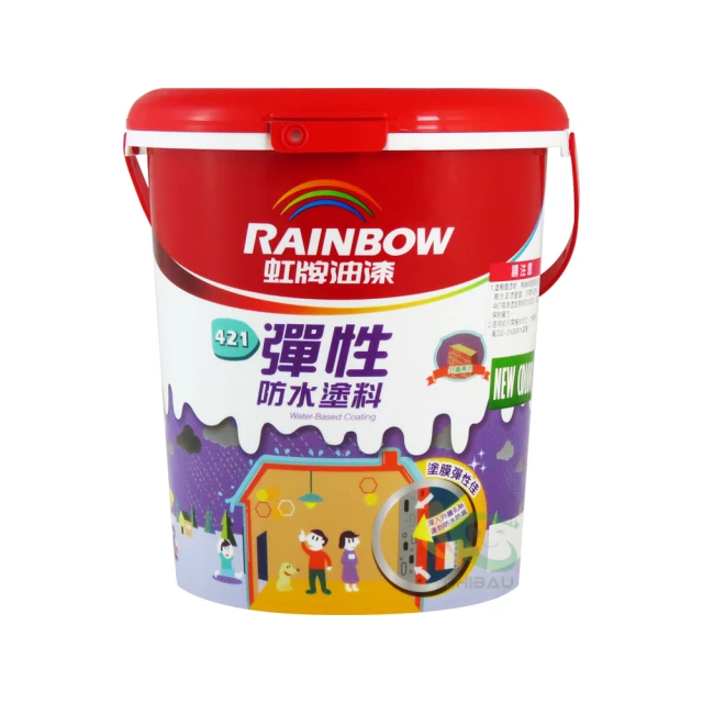【虹牌】421水性彈性面漆（1加侖裝）｜漆寶 歷史價格詳細信息