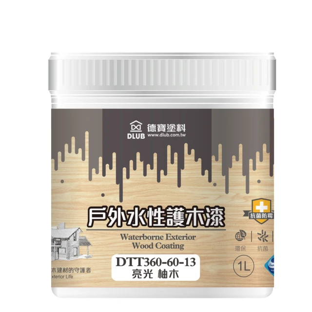 【特力屋】德寶 水性戶外護木漆 透明亮光 1L 歷史價格詳細信息