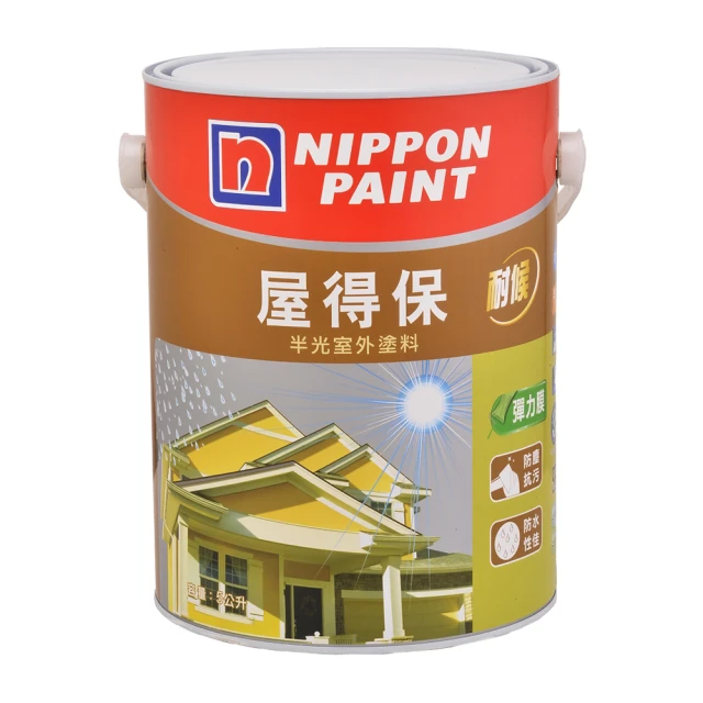 【立邦】屋得保半光室外塗料（1公升裝）｜漆寶 歷史價格詳細信息