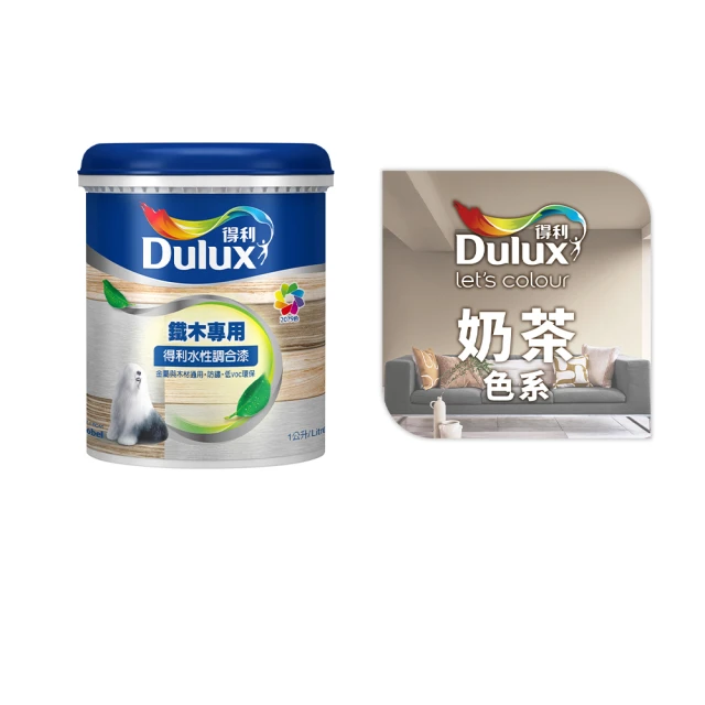 【得利官方旗艦店】平光 木材用水性調合漆組合+工具組 電腦調色（2公升裝組）｜客製化調色漆(家具改造 DIY) 歷史價格詳細信息