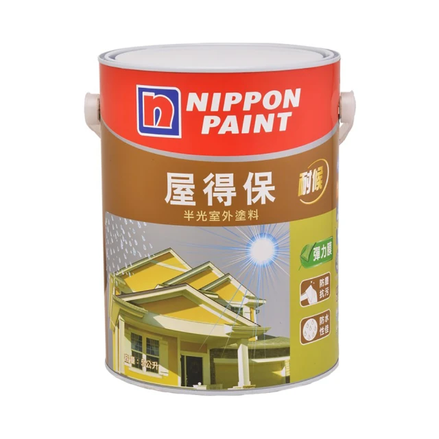 【立邦】屋得保半光室外塗料（1公升裝）｜漆寶 歷史價格詳細信息