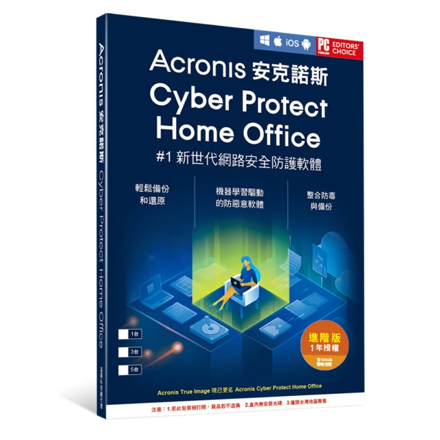 【Acronis 安克諾斯】Acronis Cyber Protect Home Office(標準版1年訂閱授權-5台裝置) 歷史價格詳細信息