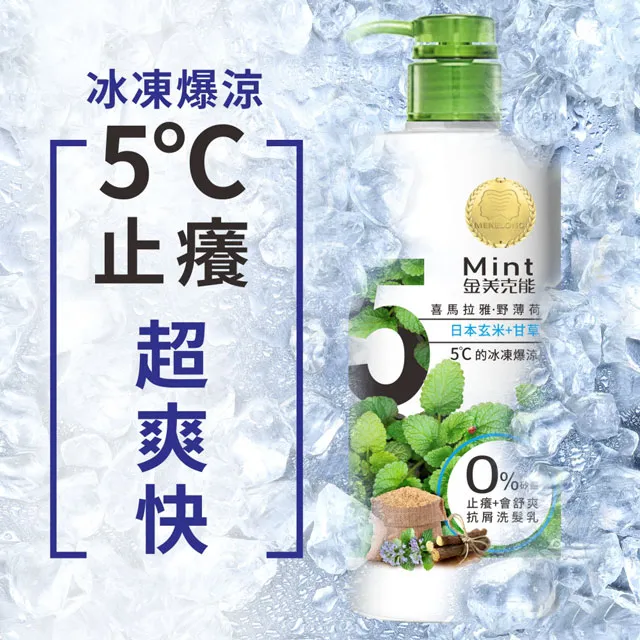 【金美克能】抗屑洗髮乳9˚C 強健配方(750ml)｜9°C沁涼淨化｜強健髮根｜根無添加、不含矽靈｜金美克能官方商城 歷史價格詳細信息