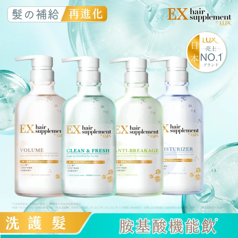 Lux麗仕 髮的補給 乳木果萃取 胺基酸洗髮精 450G 歷史價格詳細信息