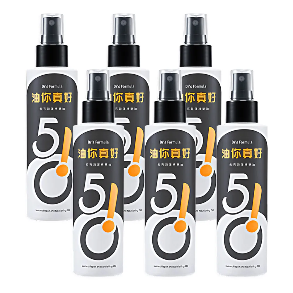 《台塑生醫》Drs Formula 510油你真好-柔亮潤澤精華油(升級版)150ml*6入 歷史價格詳細信息