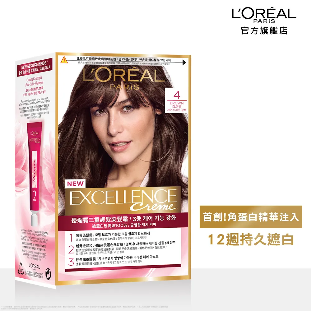 LOREAL Paris 巴黎萊雅 優媚霜三重雙管護髮染髮霜 歷史價格詳細信息