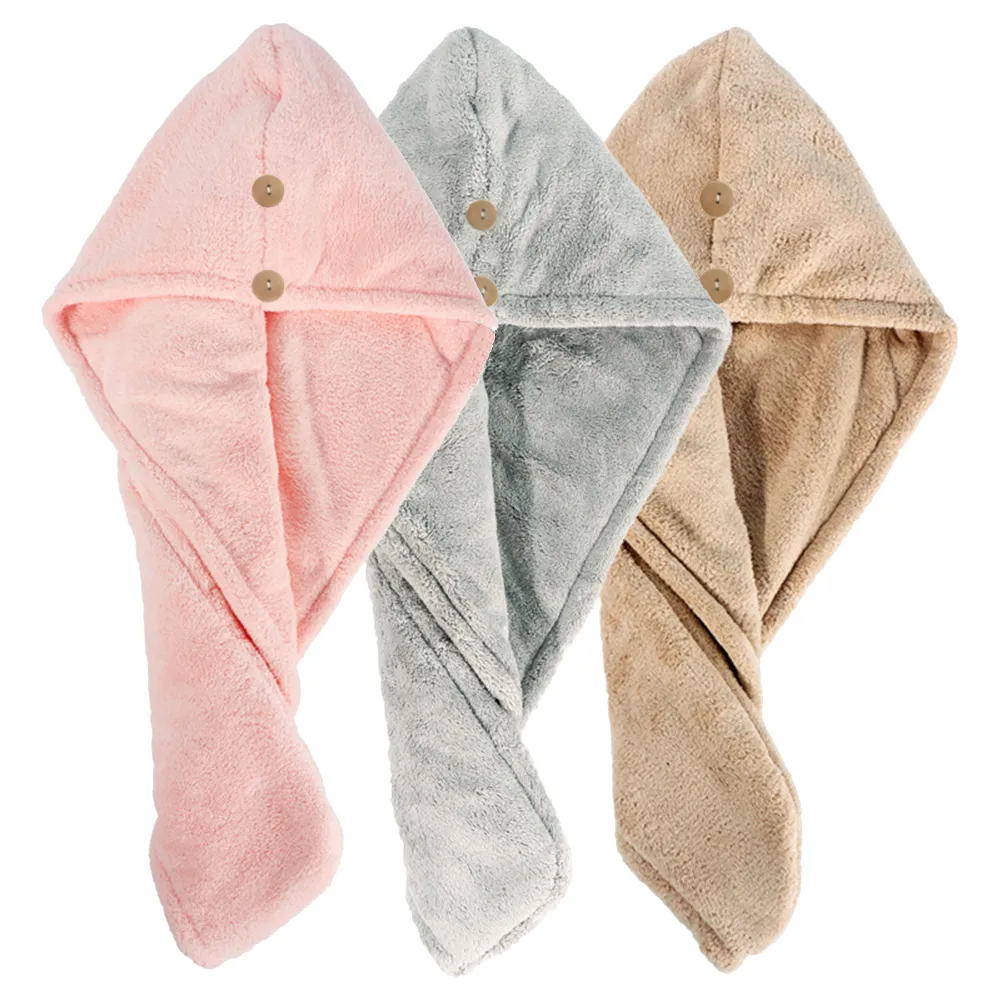 快速吸水 包頭巾 珊瑚絨乾髮帽 浴帽 擦髮巾 洗頭巾 擦頭巾 洗頭毛巾 浴巾 包頭髮 顏色隨機(V50-2515) 歷史價格詳細信息