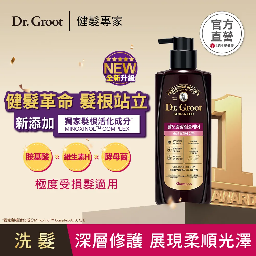 Dr.Groot 健髮洗髮精 控油400ml 歷史價格詳細信息