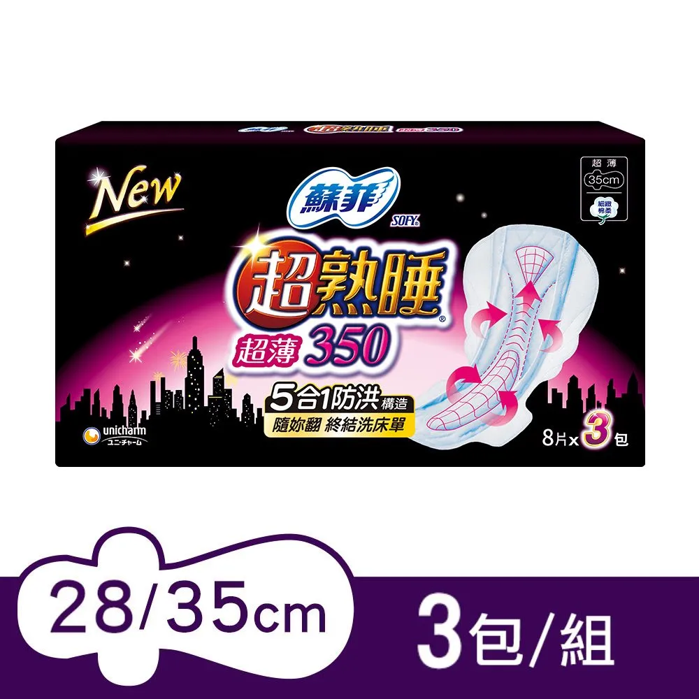 蘇菲超熟睡超薄細緻棉柔28cm 14片3包 歷史價格詳細信息