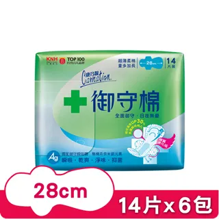 康乃馨-御守棉量多加長型(28cm/14片x2包/組) 歷史價格詳細信息