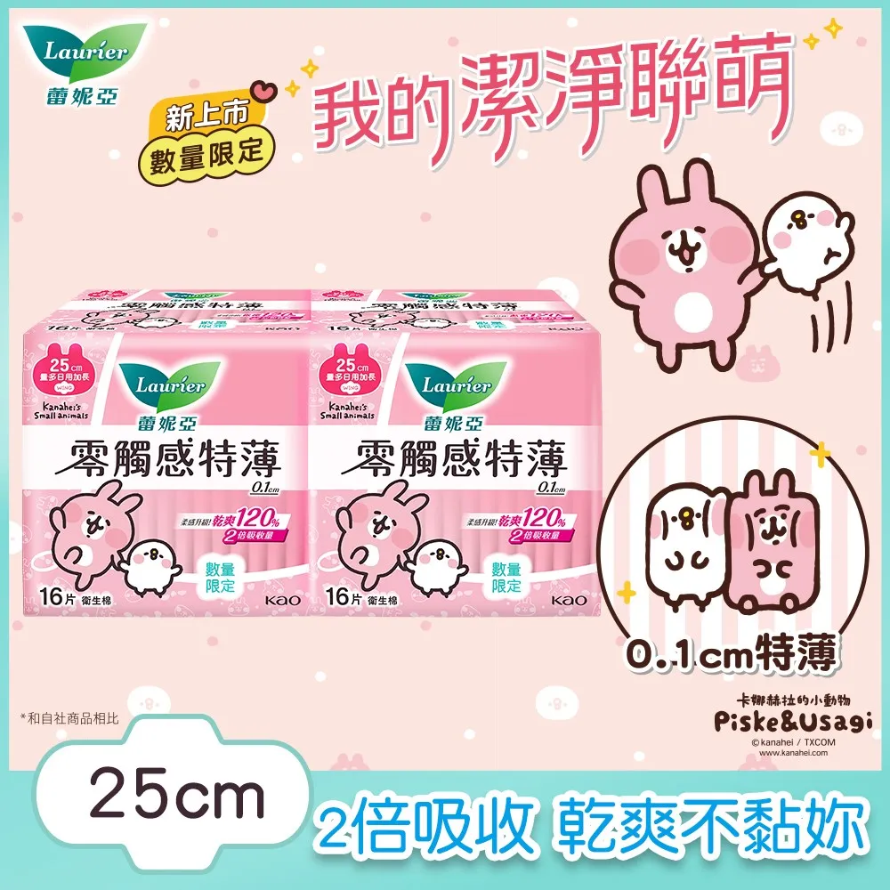 蕾妮亞零觸感特薄日用25cm 16片-卡娜赫拉與她的小動物們 歷史價格詳細信息