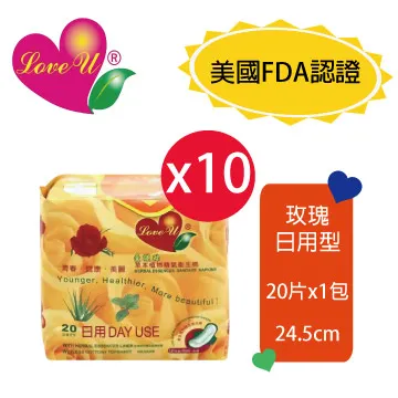 愛護妳草本漢方玫瑰護墊 (16.3cm/30片)15包 歷史價格詳細信息