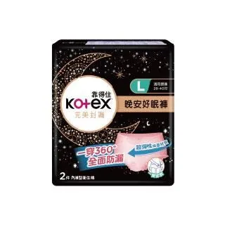 靠得住晚安好眠褲L號[箱購]2片 x 18包/箱【家樂福】 歷史價格詳細信息