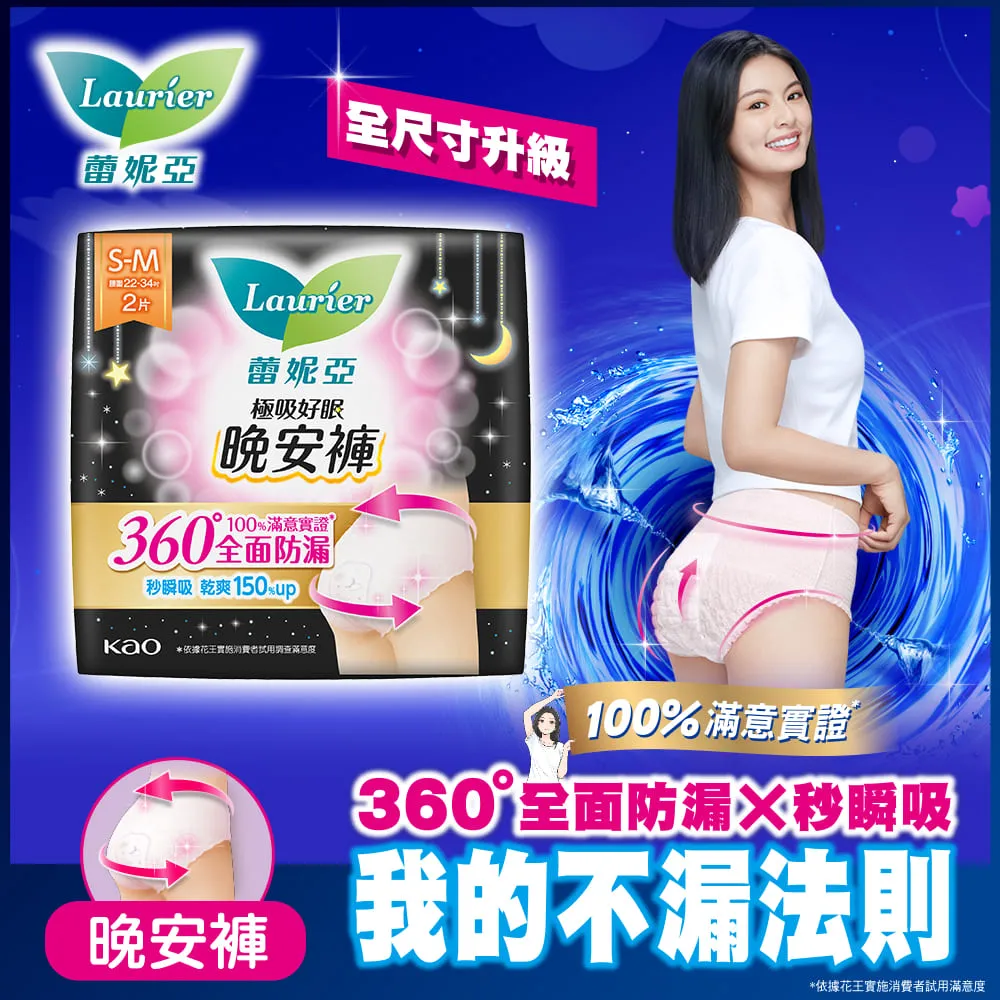 衛生棉褲 蕾妮亞Laurier夜用安全褲生理褲 超好吸收 褲型 孕婦可用 一包5片裝 歷史價格詳細信息