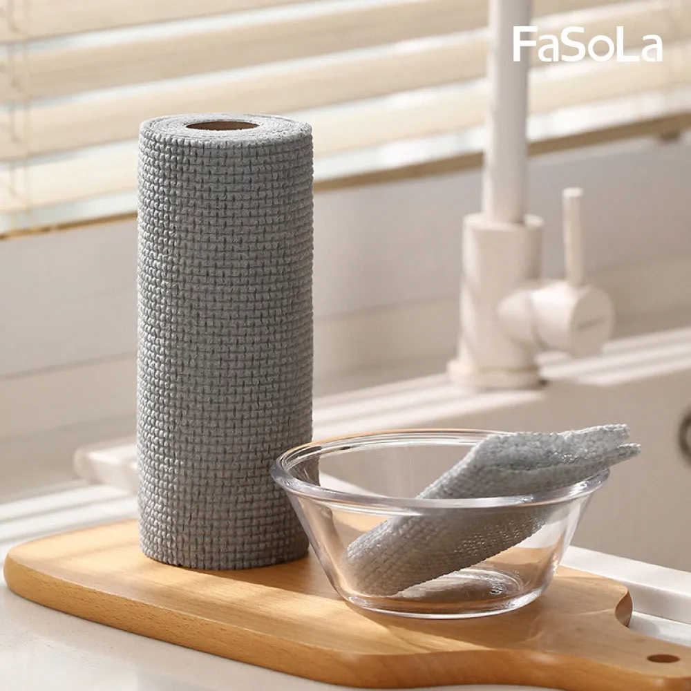 【廚房耐磨抹布】代替鋼絲球一次性洗碗布成卷鋼絲抹布加厚吸水不沾油 歷史價格詳細信息