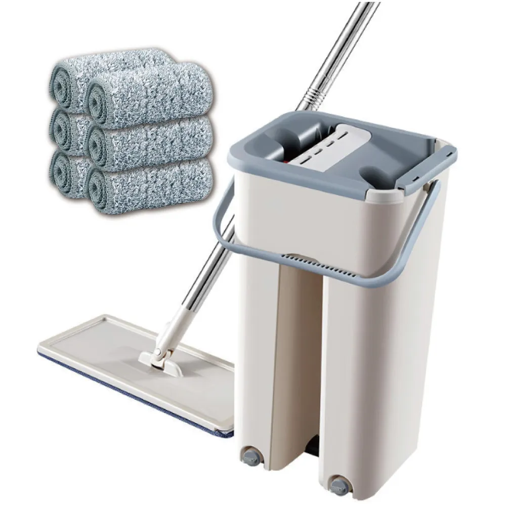 【SINEW】6入-免沾手平板拖把 超細纖維拖布(刮刮樂拖把-加大、輕巧、迷你款通用 乾濕兩用) 歷史價格詳細信息