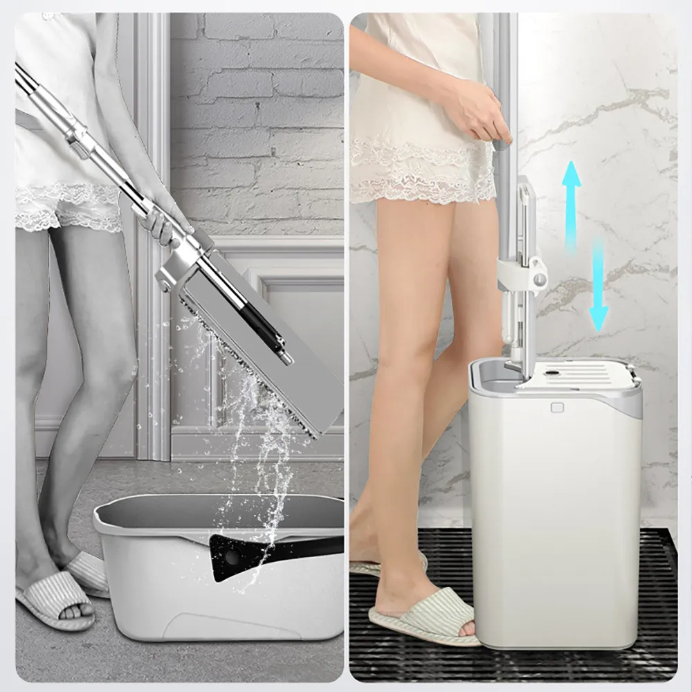 Aige｜懶人免手洗吸水膠棉拖把 歷史價格詳細信息