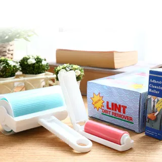 【魔特萊】環保日式萬用黏巴達自黏除塵滾筒(2大2小隨手即可黏) 歷史價格詳細信息