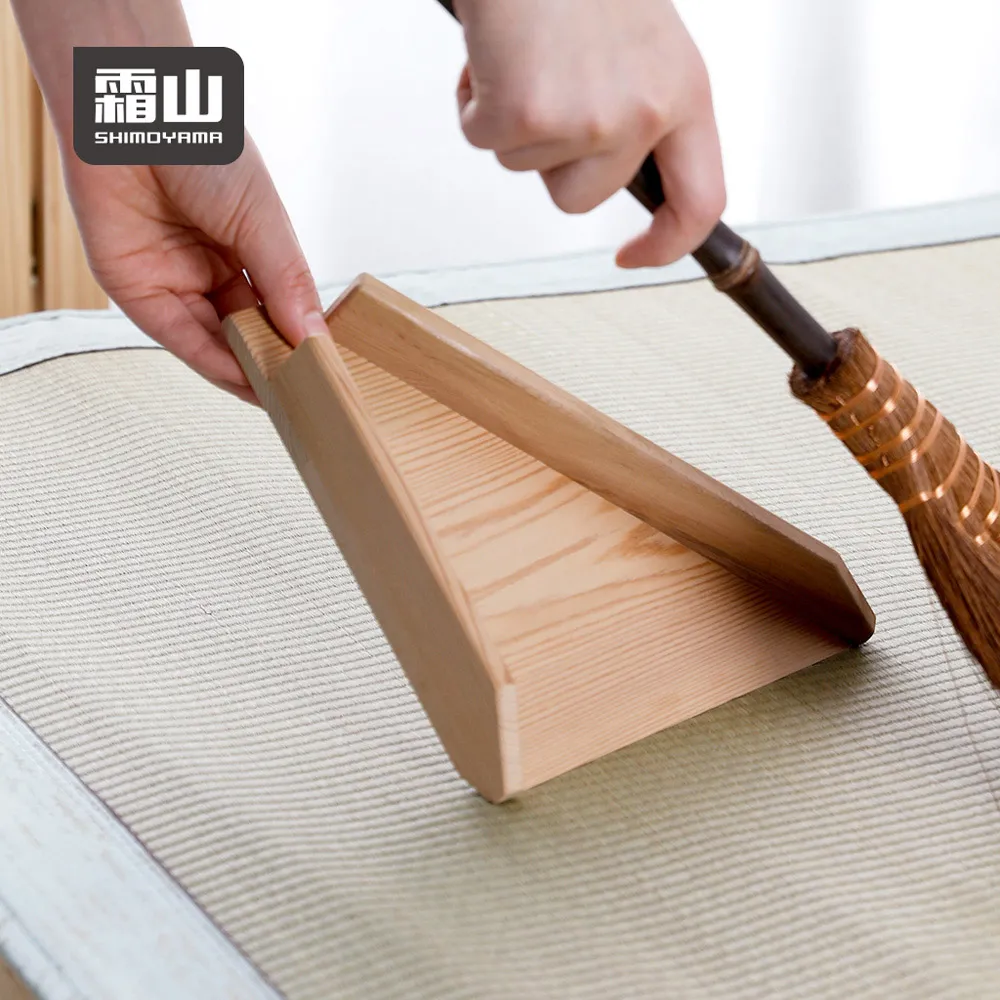 【日本霜山】日式紫竹柄天然棕櫚掃把(50cm) 歷史價格詳細信息