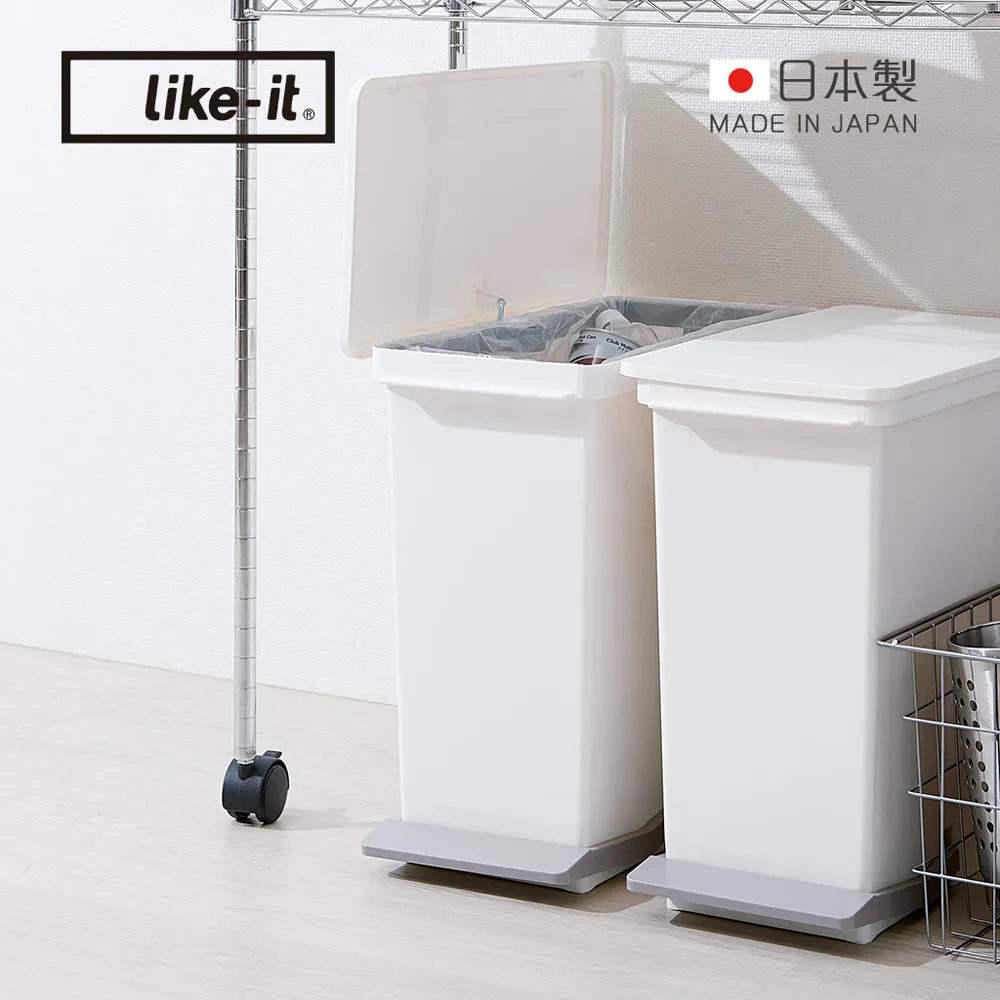 【日本like-it】日製直紋耐壓收納箱用儲物分隔盒(附蓋)-6L-3入-4色可選 歷史價格詳細信息