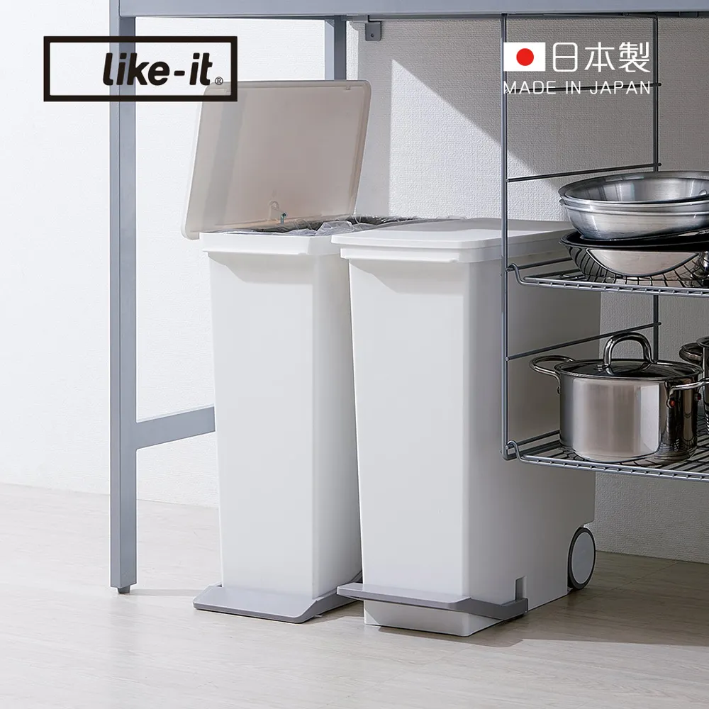 【日本like-it】日製直紋耐壓收納箱用儲物分隔盒(附蓋)-6L-3入-4色可選 歷史價格詳細信息