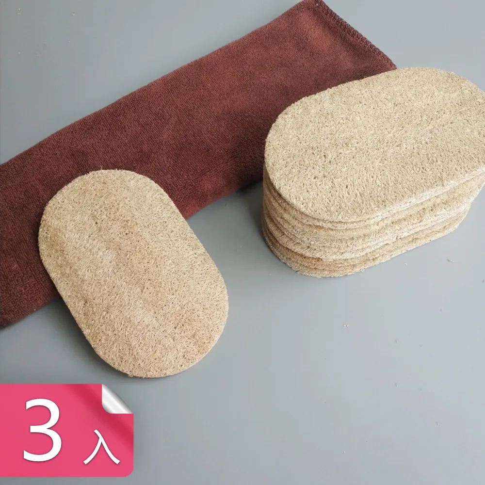 【荷生活】遇水膨脹天然菜瓜布壓製去油污刷鍋刷-1入 歷史價格詳細信息