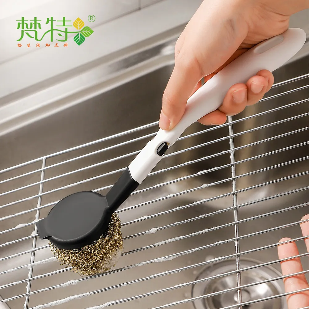 鋼絲刷長柄銅絲刷木柄不銹鋼刷除銹帶柄文玩核桃打底專用清潔神器-雅怡尚品 歷史價格詳細信息