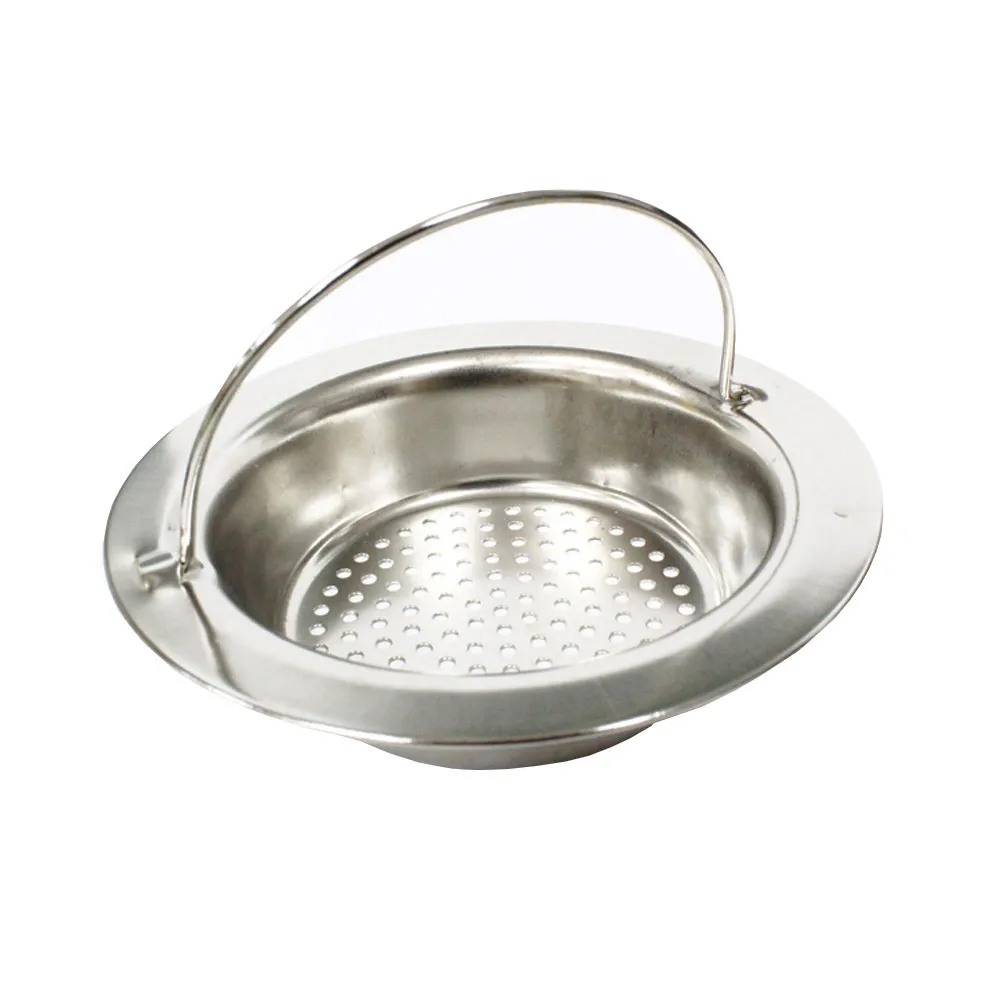 PUSH! 廚房用品外徑9CM內徑5.8CM深度2CM密合式不鏽鋼流理台水槽濾網HD1017 歷史價格詳細信息