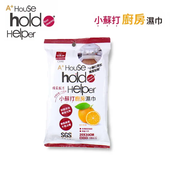 UdiLife hold擦 小蘇打廚房濕巾/15枚入/包  (12包/箱) 歷史價格詳細信息