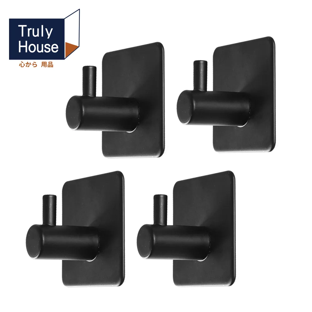 【Truly House】免打孔304不鏽鋼方形拖把架(超值兩入組)/掃把架/無痕貼 歷史價格詳細信息